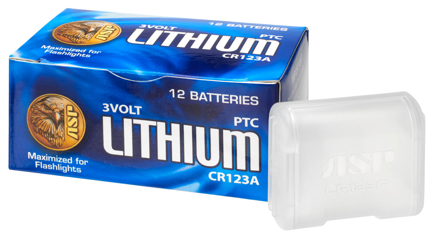 ASP Lithium CR123A Batteries