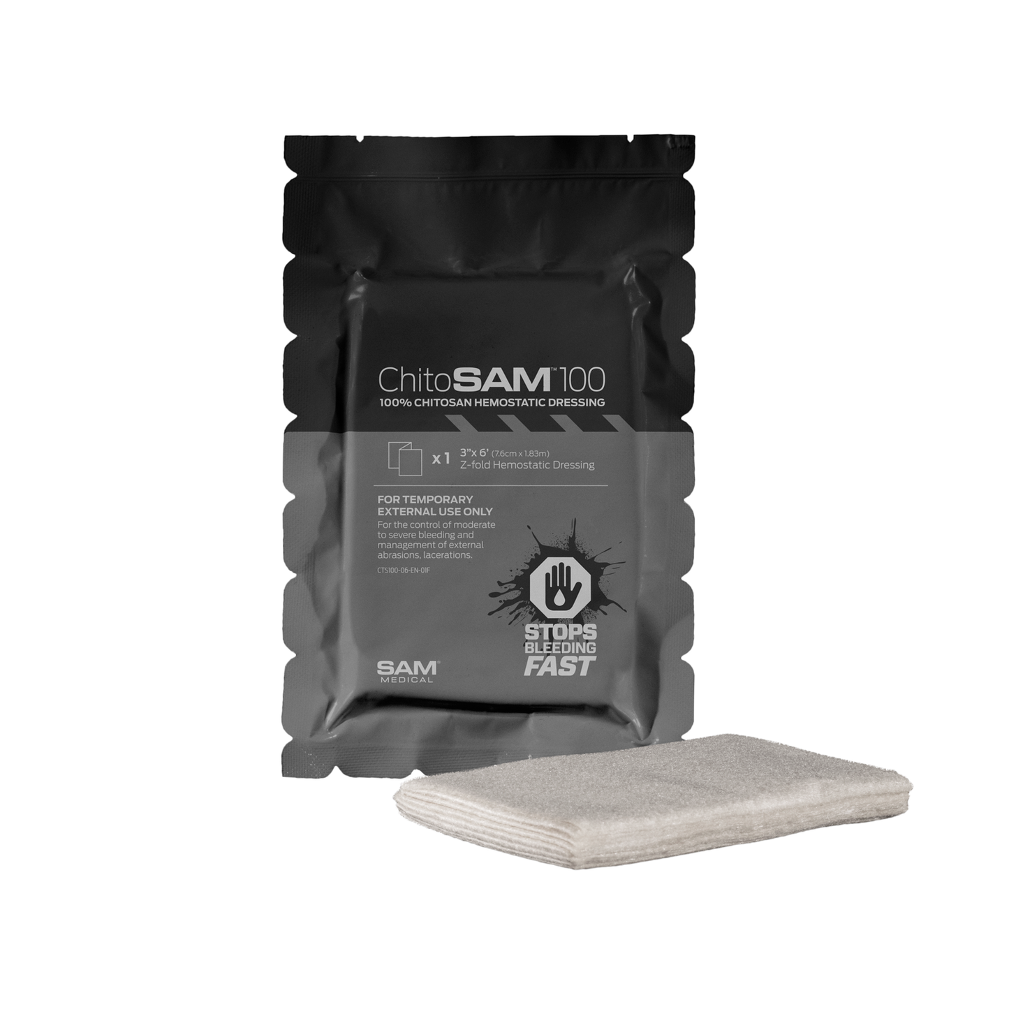 SAM ChitoSAM Hemostatic Dressing