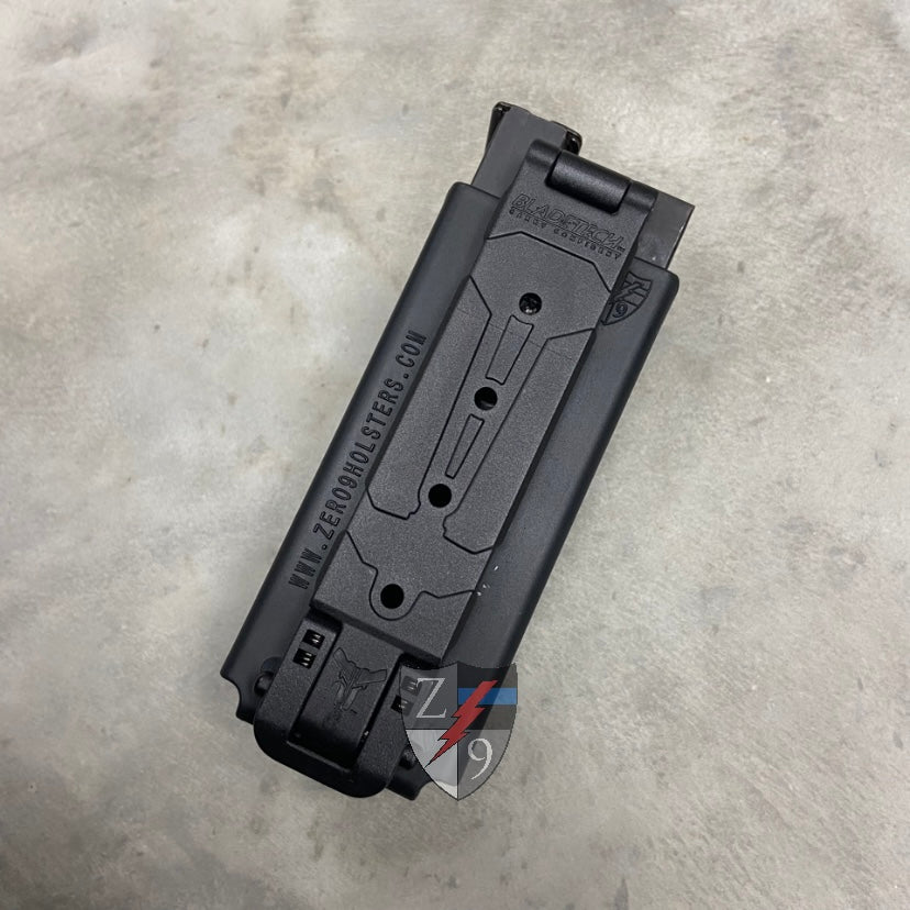 Double Mag Case Single Stack 45cal - Vertical and Horizontal