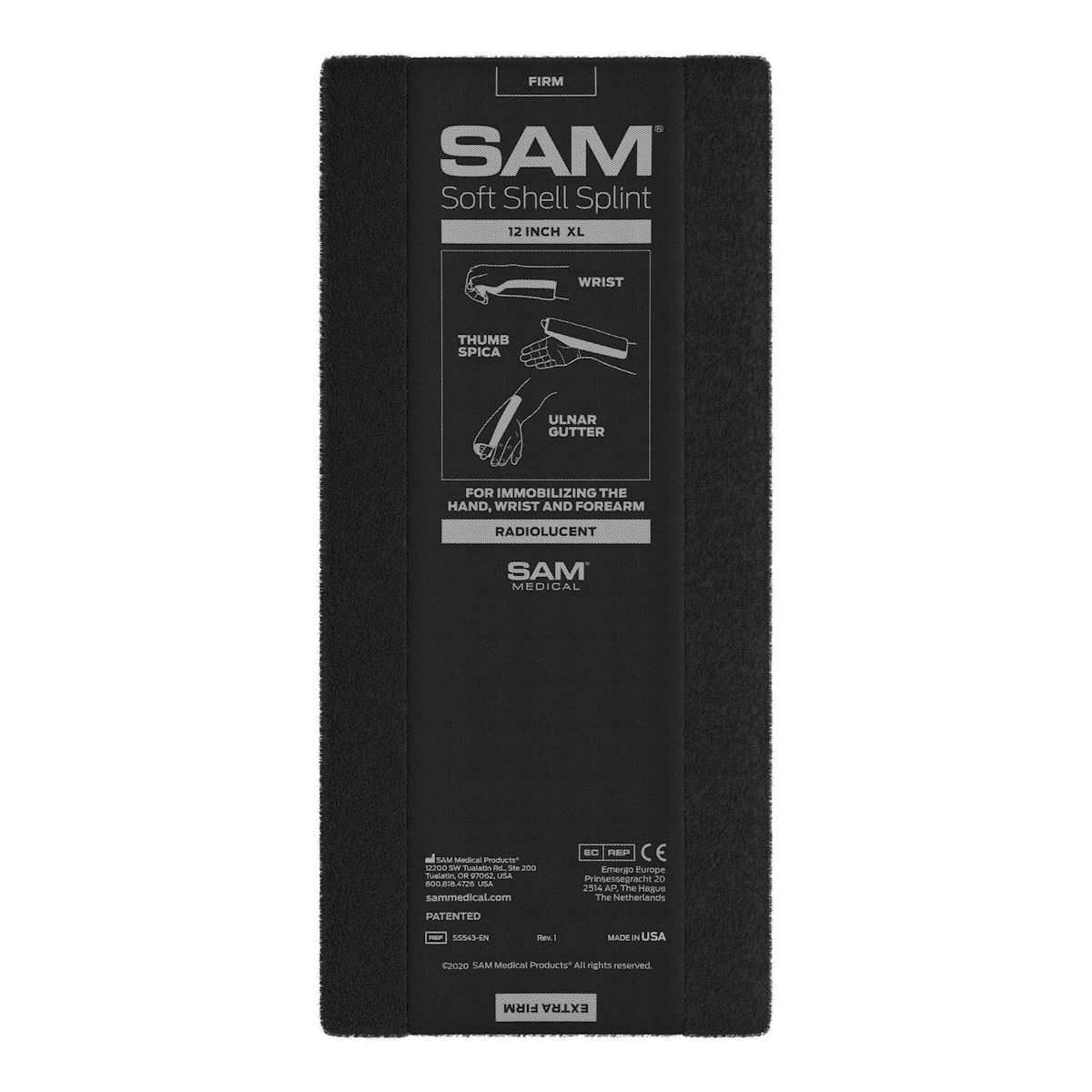 SAM Soft Shell Splint