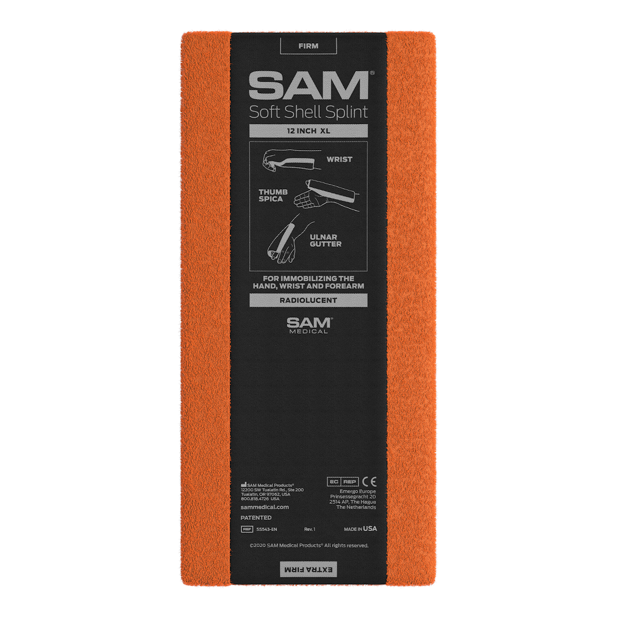 SAM Soft Shell Splint