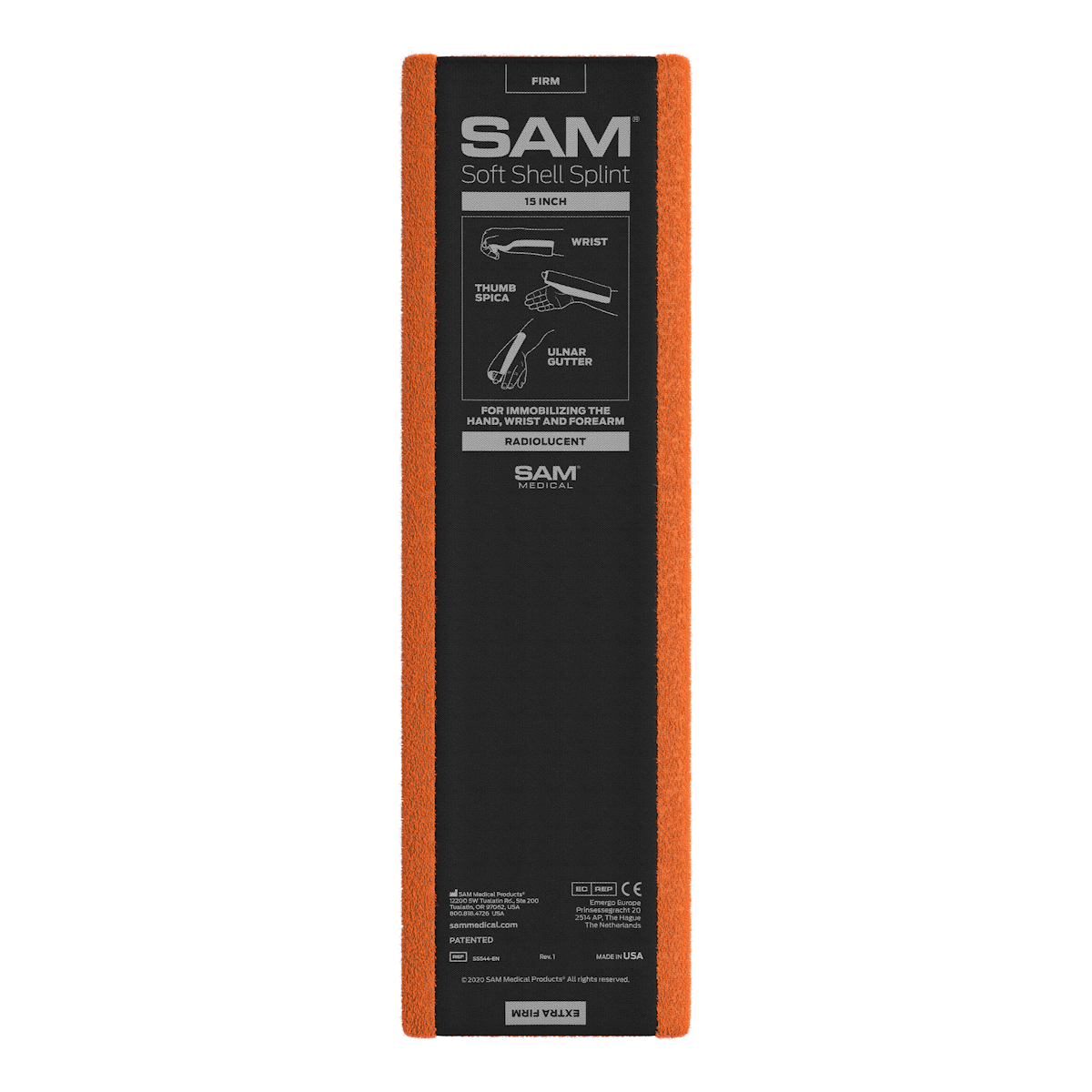 SAM Soft Shell Splint