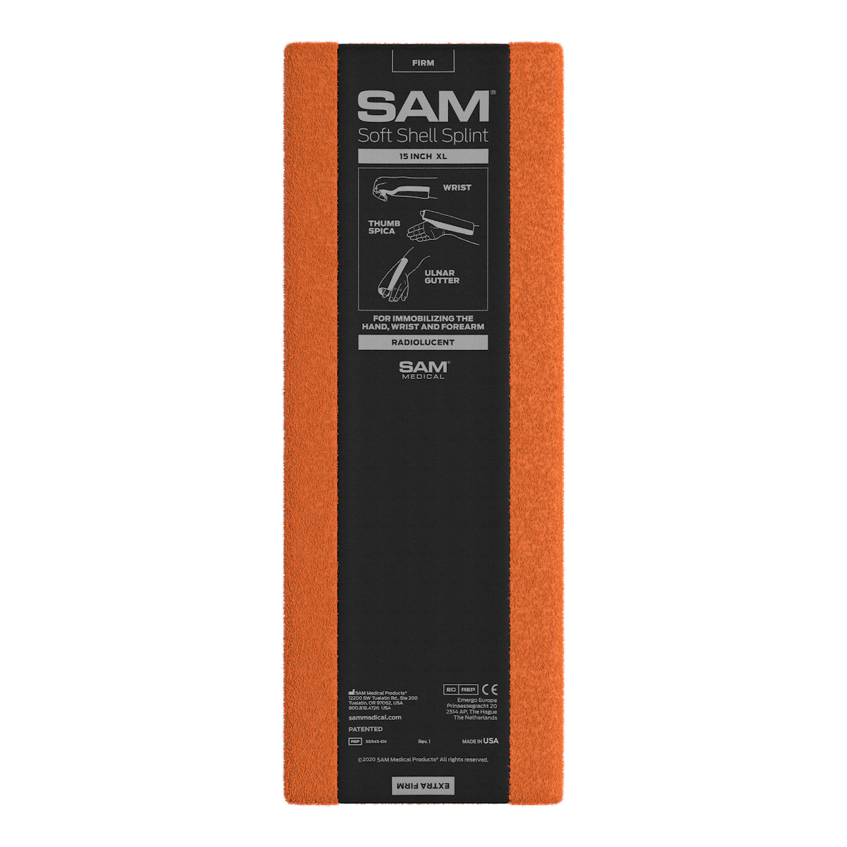 SAM Soft Shell Splint