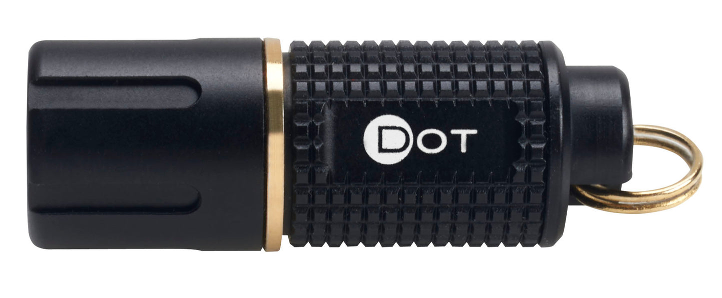 Dot USB Light, Black w/ Gold Band